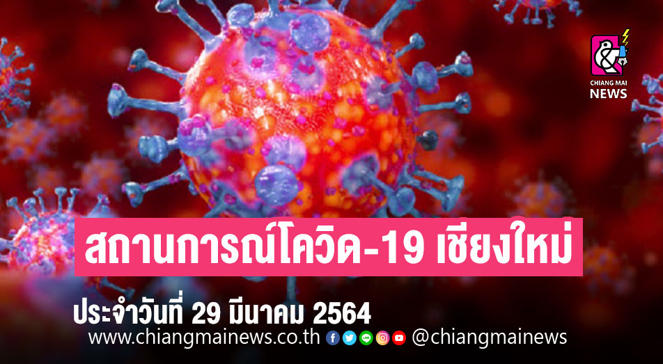 สสจ.เชียงใหม่ รายงานสถานการณ์โควิด-19 ประจำวันที่ 29 ...