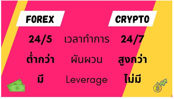 เลือกเทรด Forex หรือ Crypto ตัวไหนดีกว่ากัน - Chiang Mai News