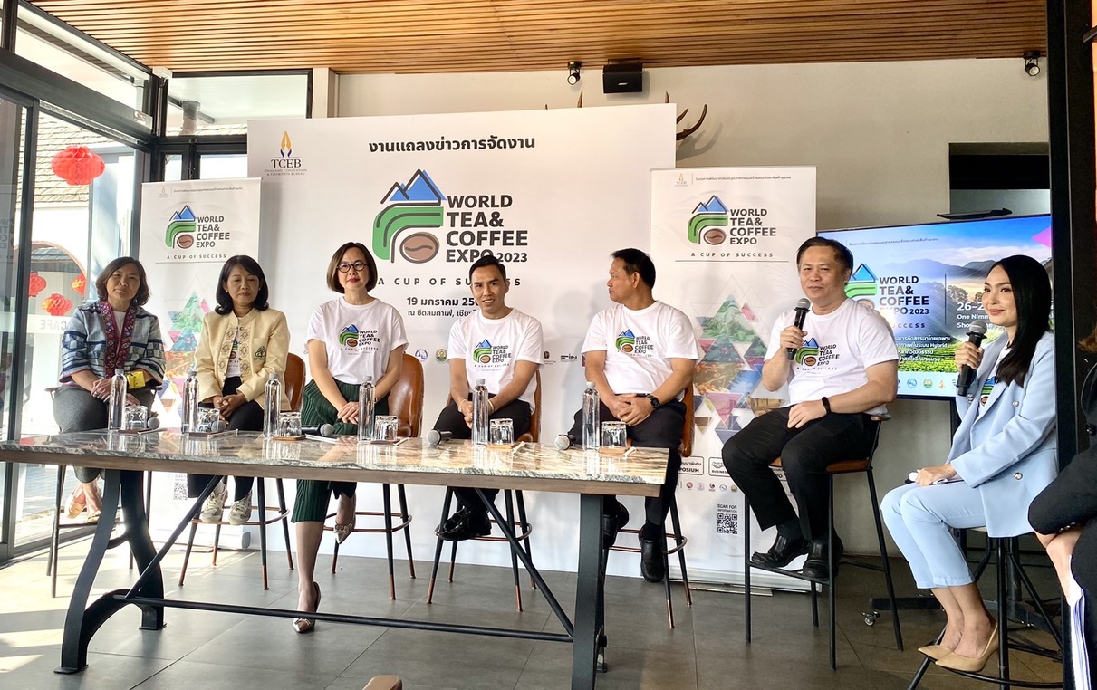 TCEB จับมือภาคีเปิดตัวงาน World Tea & Coffee Expo 2023 Chiang Mai News