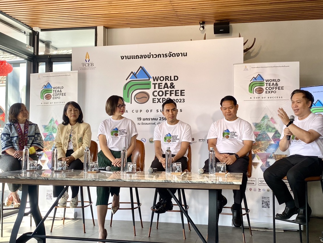 TCEB จับมือภาคีเปิดตัวงาน World Tea & Coffee Expo 2023 Chiang Mai News