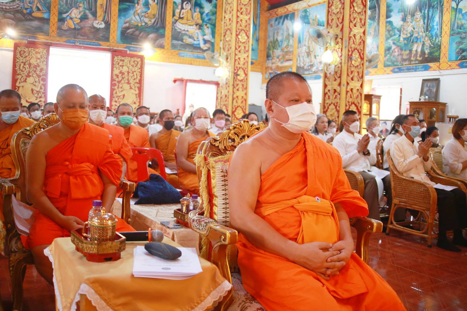 พิธีเจริญพระพุทธมนต์เฉลิมพระเกียรติพระบาทสมเด็จพระเจ้าอยู่หัวฯ Chiang Mai News