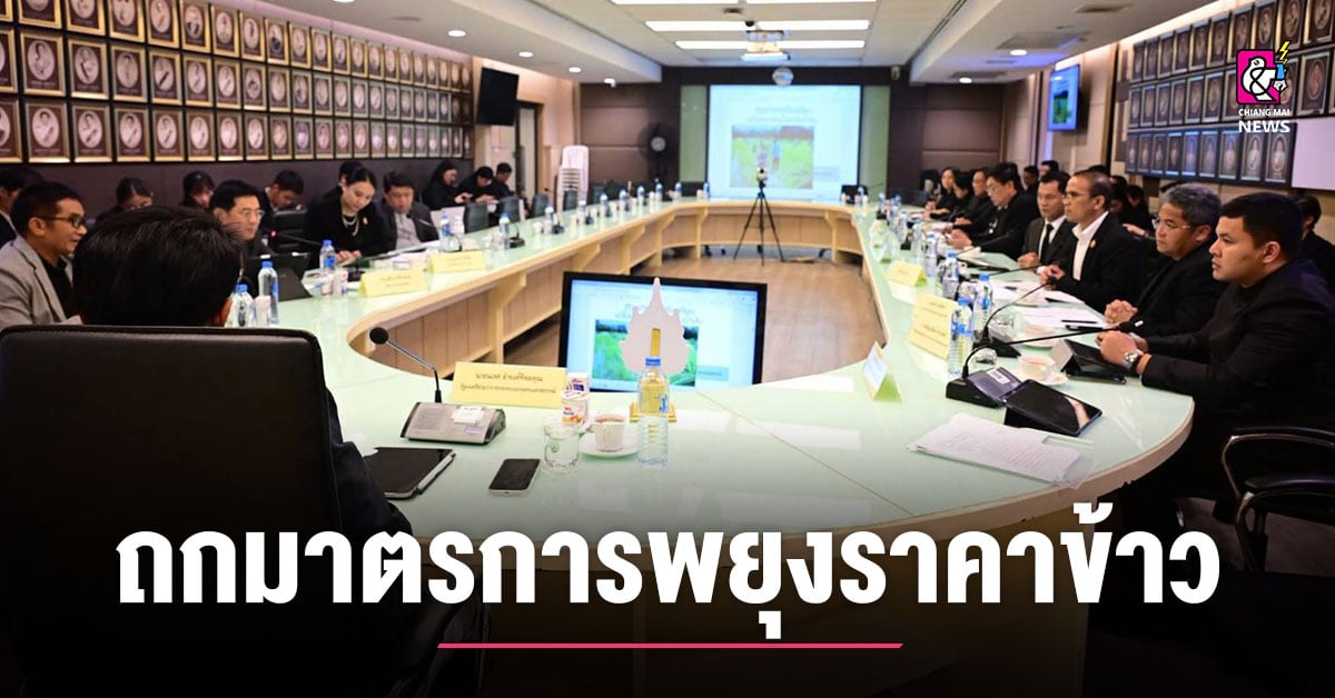 ‘รมช.นเรศ’ ถกมาตรการพยุงราคาข้าว เร่งยกระดับข้าวพรีเมียม